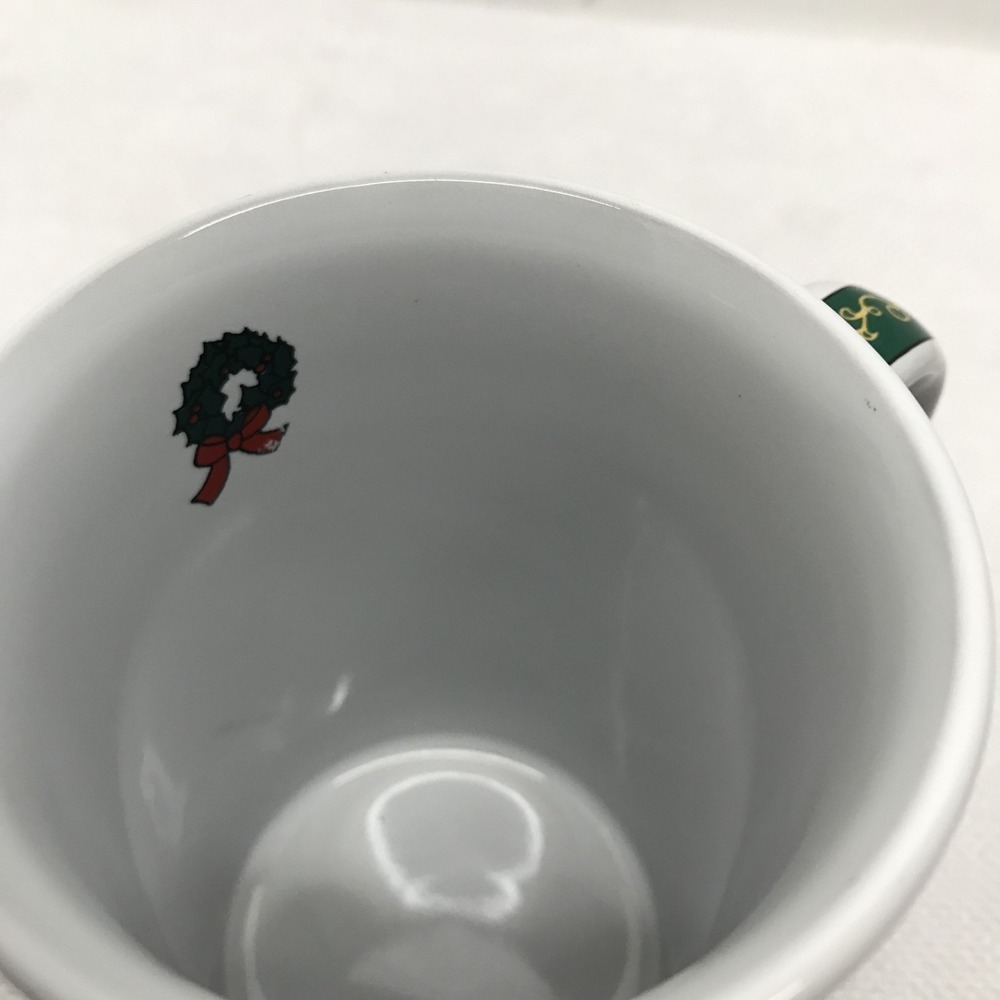 Colorful Presents Funnel Wide Rim Coffee Mug HOLIDAY LIMITED EDITION 1995 VINTAG - Picture 7 of 8